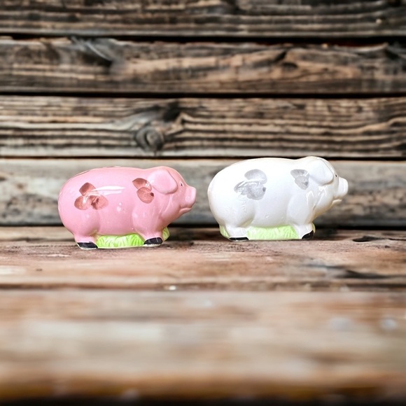 🍄Sweet Piggys Salt and Pepper Shakers - Picture 4 of 6